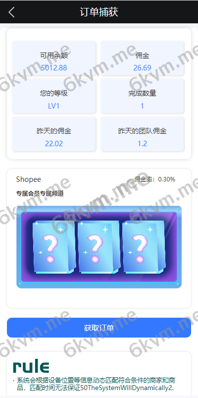 商业运营版本2025全新源码新版多语言刷单抢单系统 订单自动匹配 海外抢单刷单 连单派单 UI