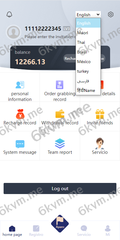商业运营版本2025全新源码新版多语言海外抢单刷单系统 订单自动匹配 派单卡单 UI
