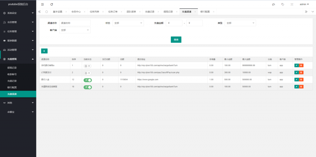 商业运营版本2025全新源码全新多语言 海外电影任务系统 电影视频投资刷单源码 看视频返利