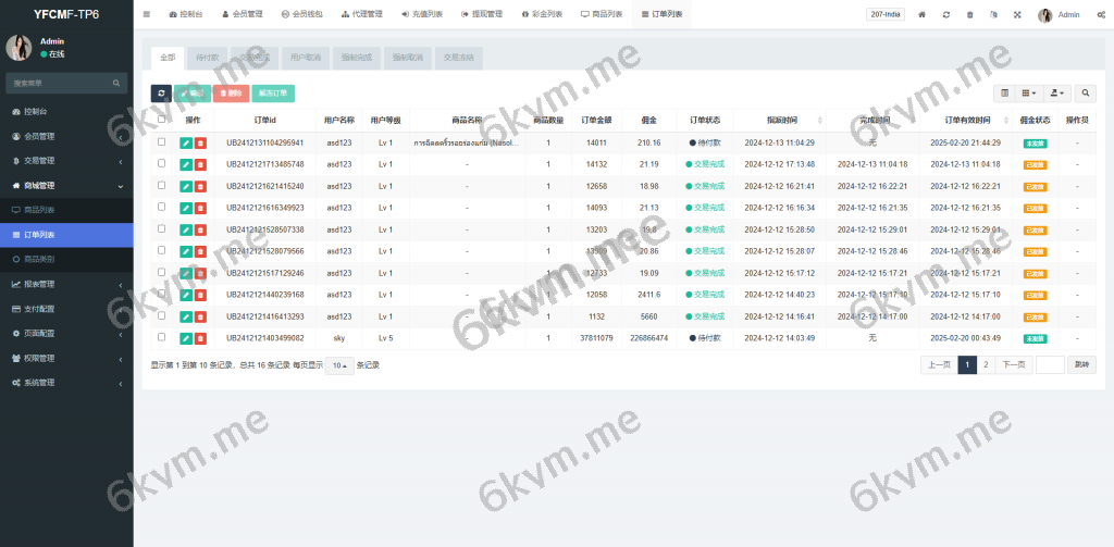商业运营版本2025全新源码多语言 定制UI 海外刷单系统 订单自动匹配系统 叠加组 打针 海外源码