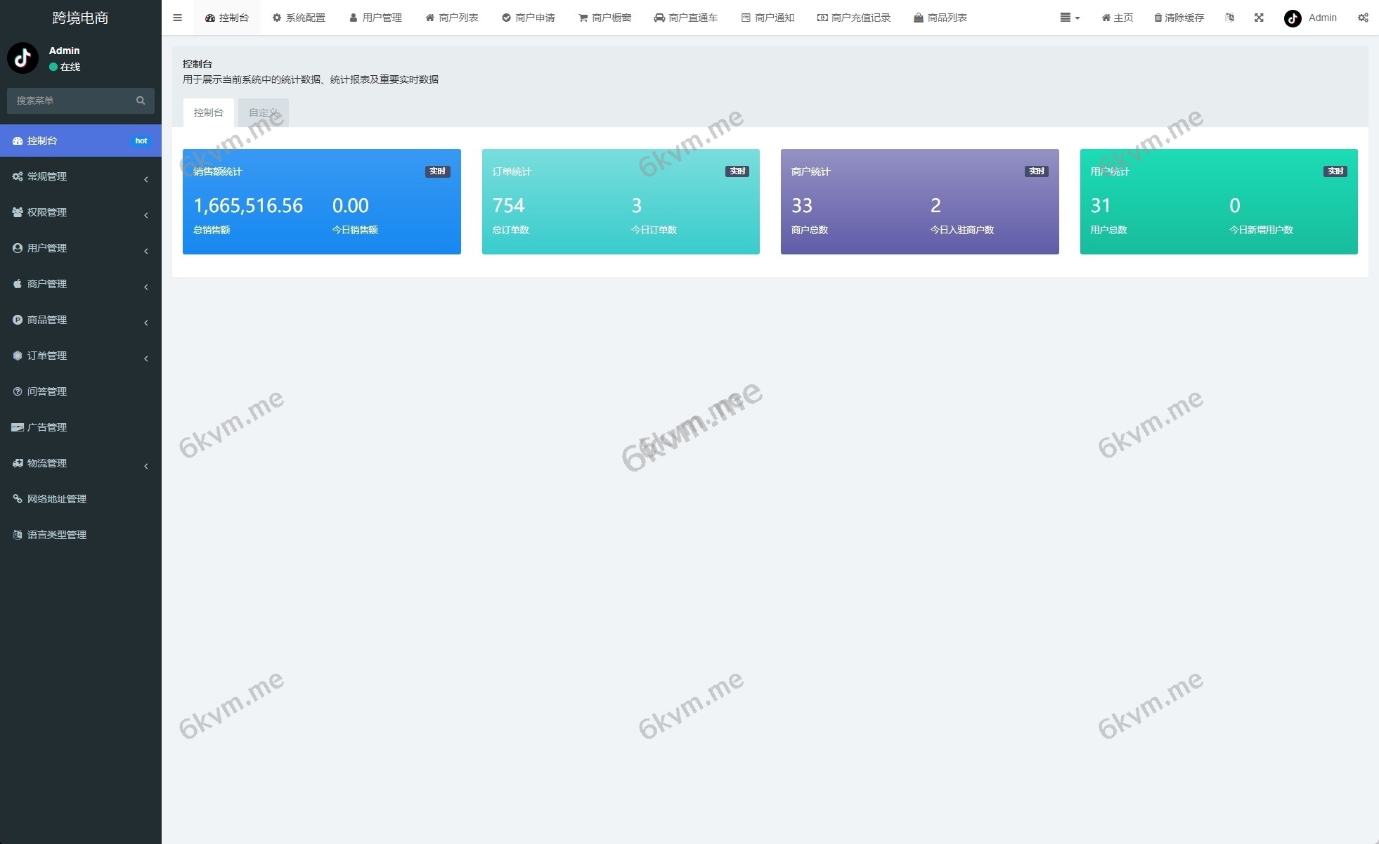 新版本Tiktok跨境商城系统/多语言tiktok商城/内置客服/内嵌tiktok/非常流畅开源