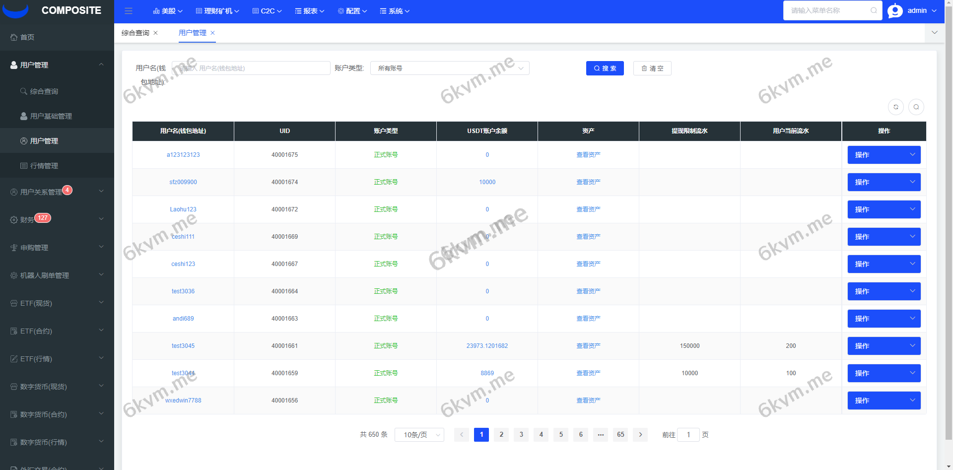 java版综合交易所系统/股票/外汇/虚拟币交易所系统/全开源