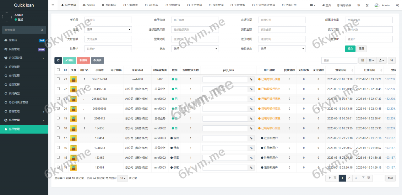 凡是在玖福购买源码买二送一活动2025年促销中新版UI海外小额贷款系统/套路贷系统/海外合同贷款源码/多语言玖福出品