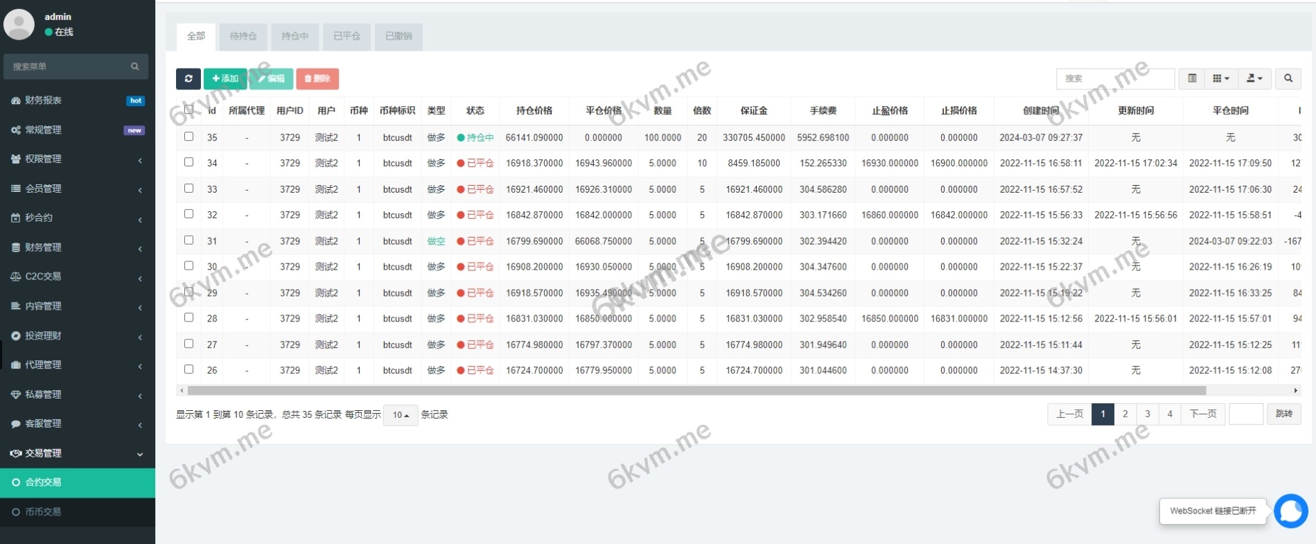 多语言交易所系统/秒合约交易/币币合约/c2c/质押投资