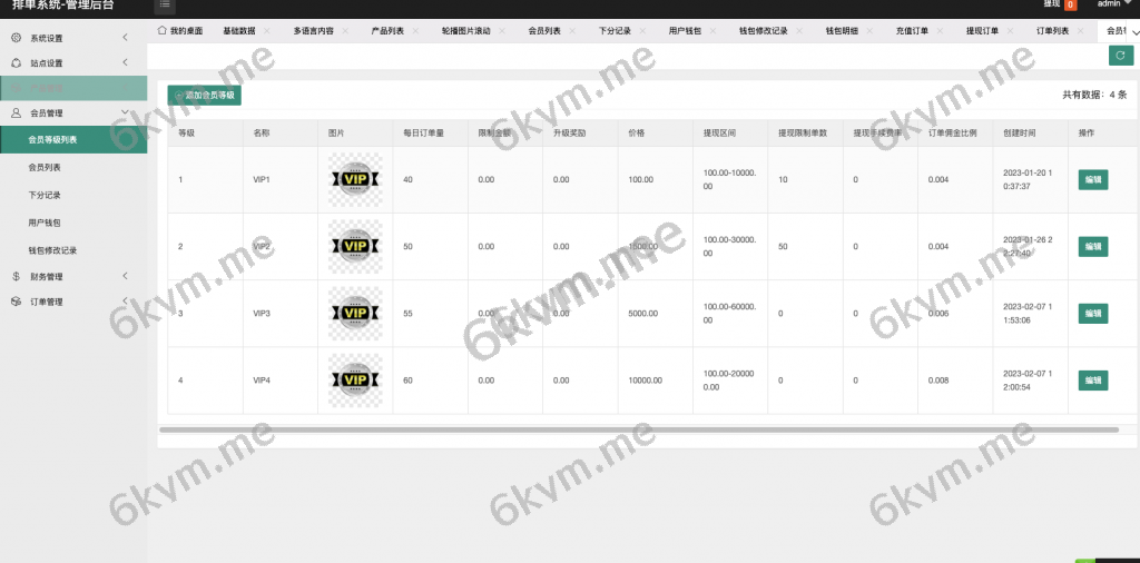 商业运营版本2025全新源码【海外多语言抢单商城】最新UI定制tiktok多语言海外刷单/抢单系统/订单自动匹配系统/连单卡单/海外源码