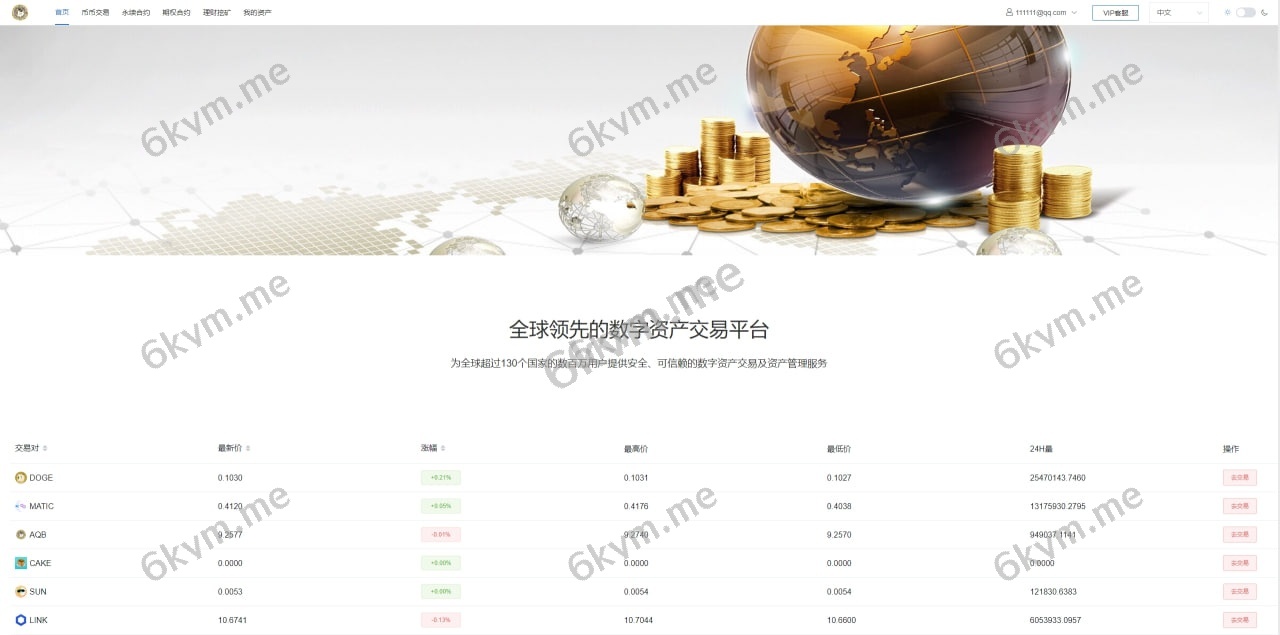 (推荐）新版UI多语言/交易所系统/虚拟币外汇交易/期权合约交易