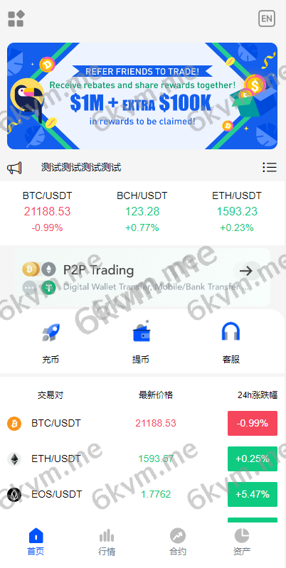 精简版秒合约交易所系统/多语言海外交易所/交易所源码