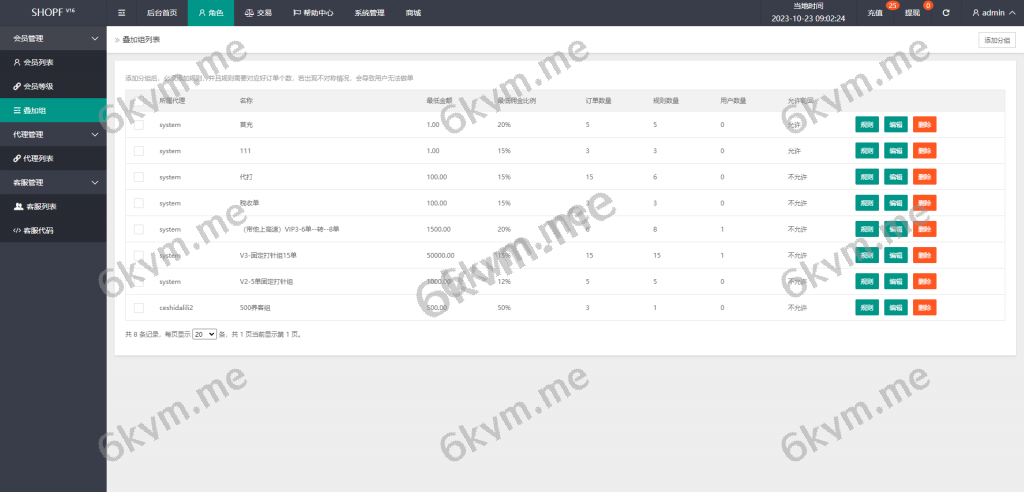 商业运营版本2025全新源码全新多语言 海外刷单抢单系统 在线派单连单 打针系统 叠加组 UI