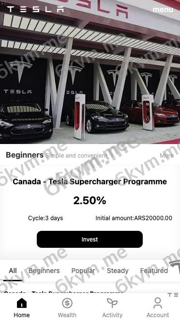 理财投资【海外多语言投资理财】全新UI特斯拉投资理财/海外理财/投资返利/完美运营精品下载