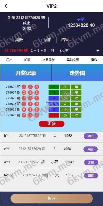 新版多语言28系统 海外cp系统 时时彩游戏 28竞猜源码 28游戏 批量预设开奖 预设开奖