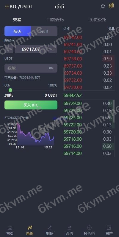 新版多语言 海外投资理财 交易所系统 期权合约 秒合约 新币申购 UniApp