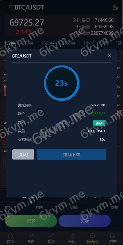新版多语言 海外投资理财 交易所系统 期权合约 秒合约 新币申购 UniApp