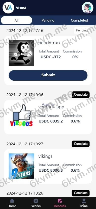 全新定制多语言 海外刷单抢单系统 订单自动匹配 前端uniapp 后端TP 策略组打针 全开源
