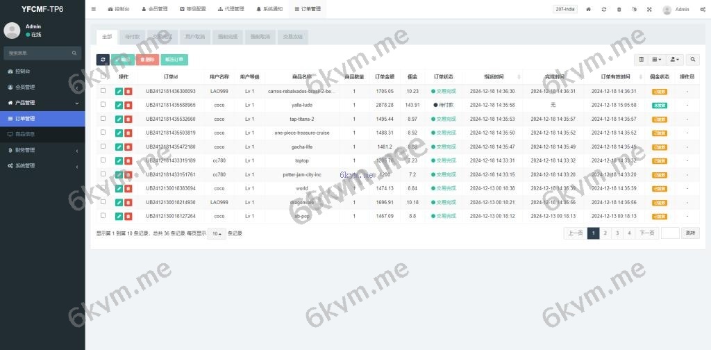 全新定制多语言 海外刷单抢单系统 订单自动匹配 前端uniapp 后端TP 策略组打针 全开源