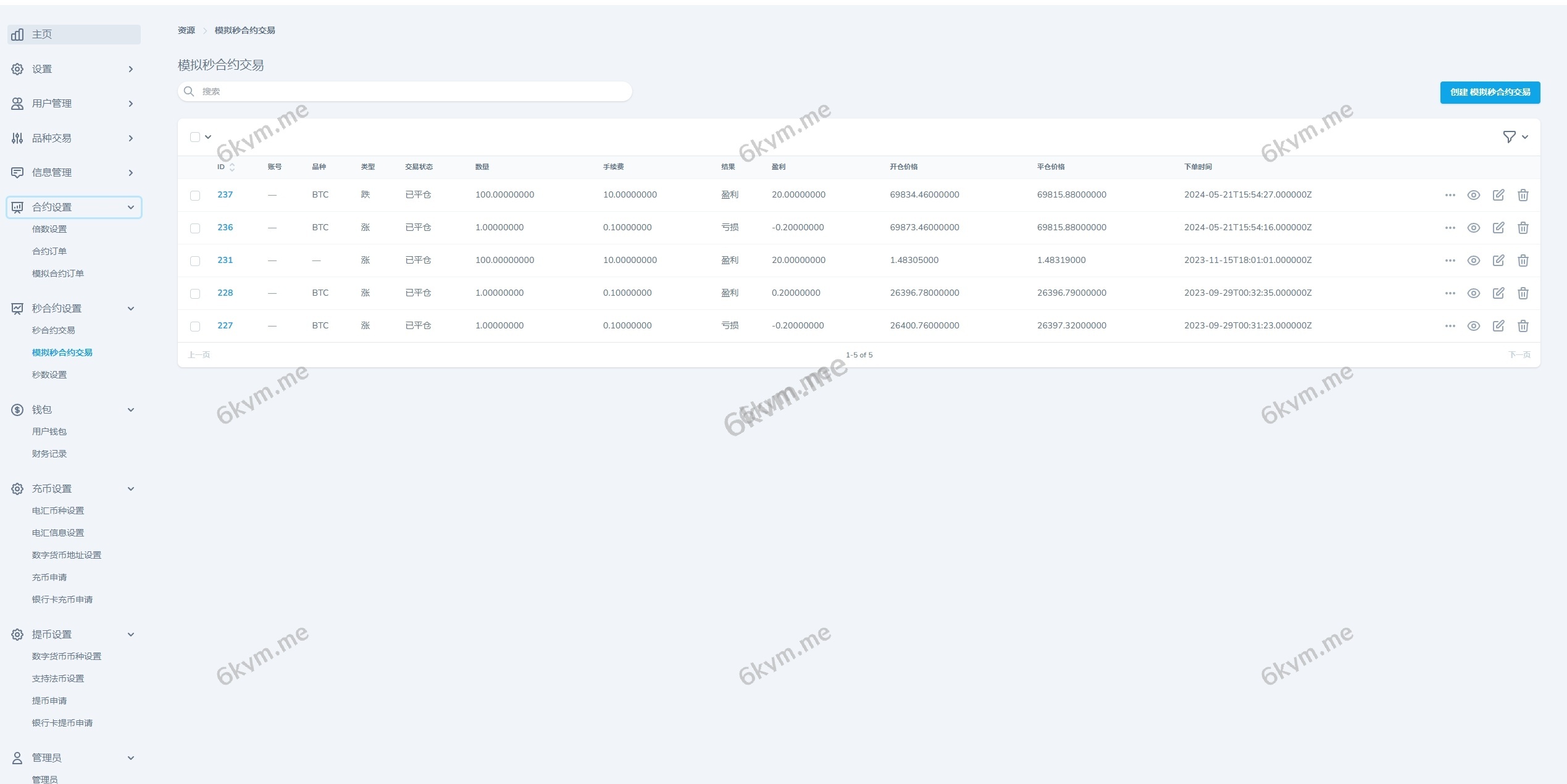 ST5多语言外汇数字货币系统源码｜支持币币、期货、外汇、贵金属、理财模块