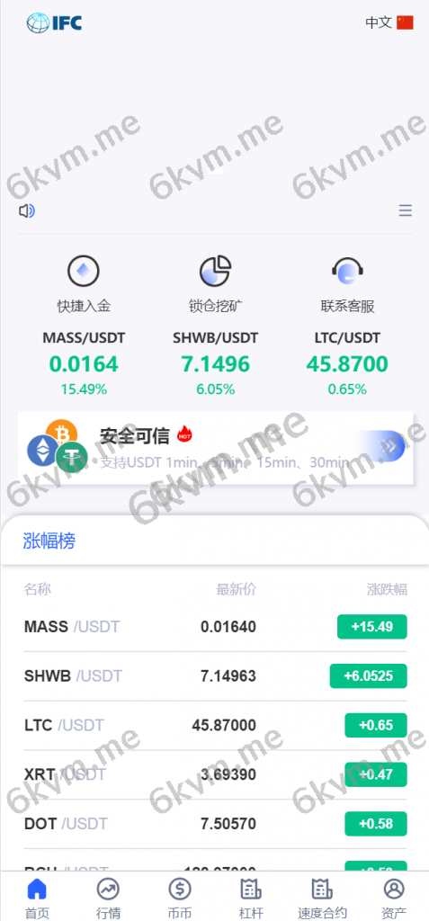 新版UI多语言交易所/币币秒合约交易所/海外搭建部署源码/海外交易所/锁仓挖矿/全开源/区块链系统源码