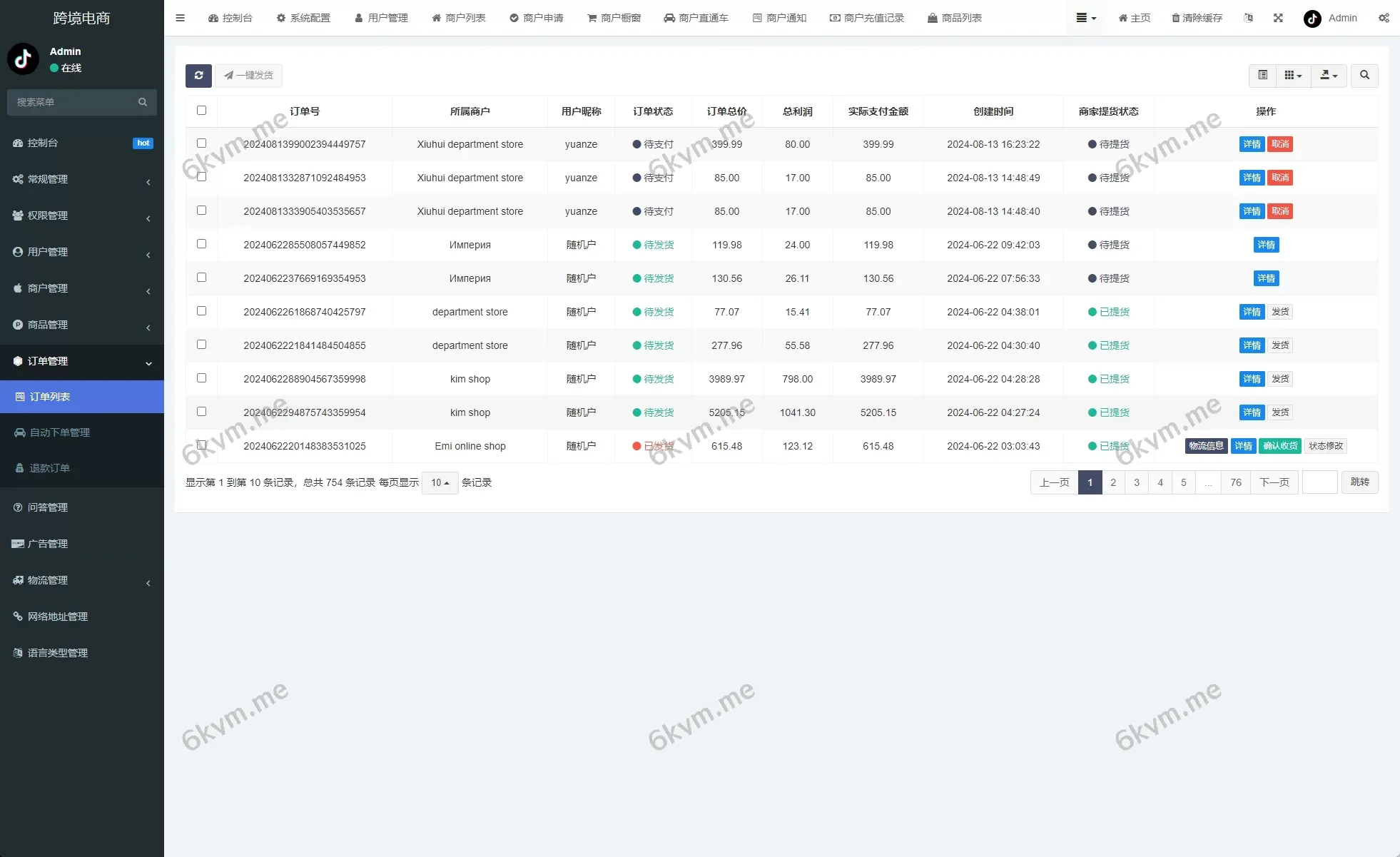 新版 TikTok 跨境商城系统 | 多语言支持 | 内置客服 | 内嵌 TikTok