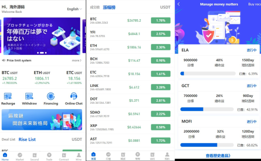 多语言区块链交易所/币币合约秒合约交易/质押理财源码下载